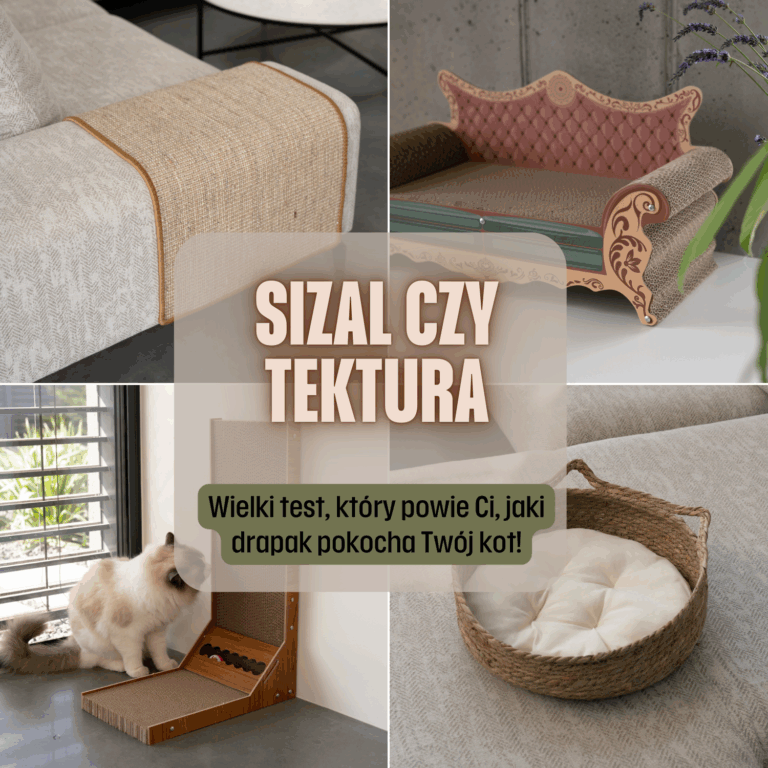 drapak sizal czy tektura